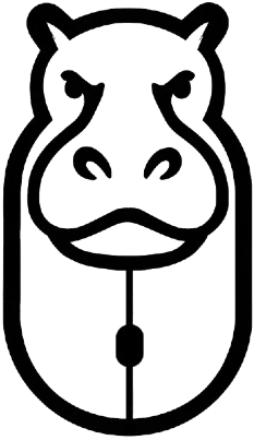 Behemouse black logo