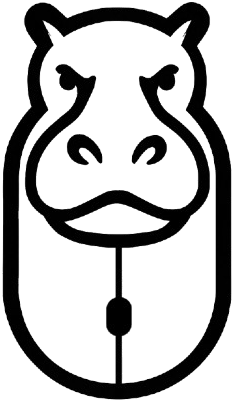 Behemouse black logo