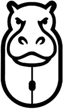 Behemouse black logo